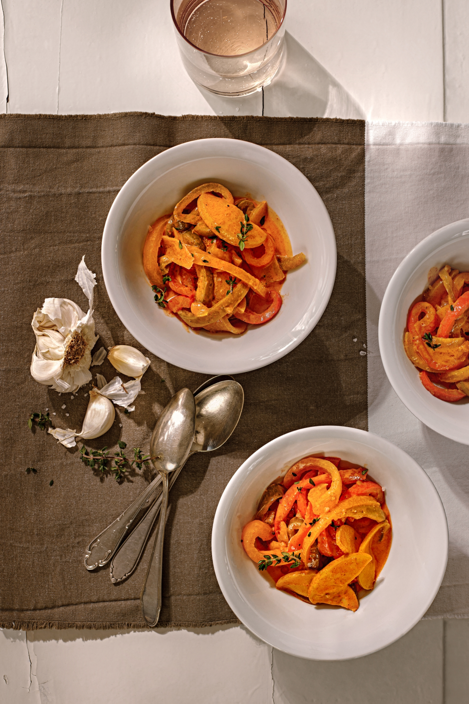 Peperoni-Apfel-Gulasch