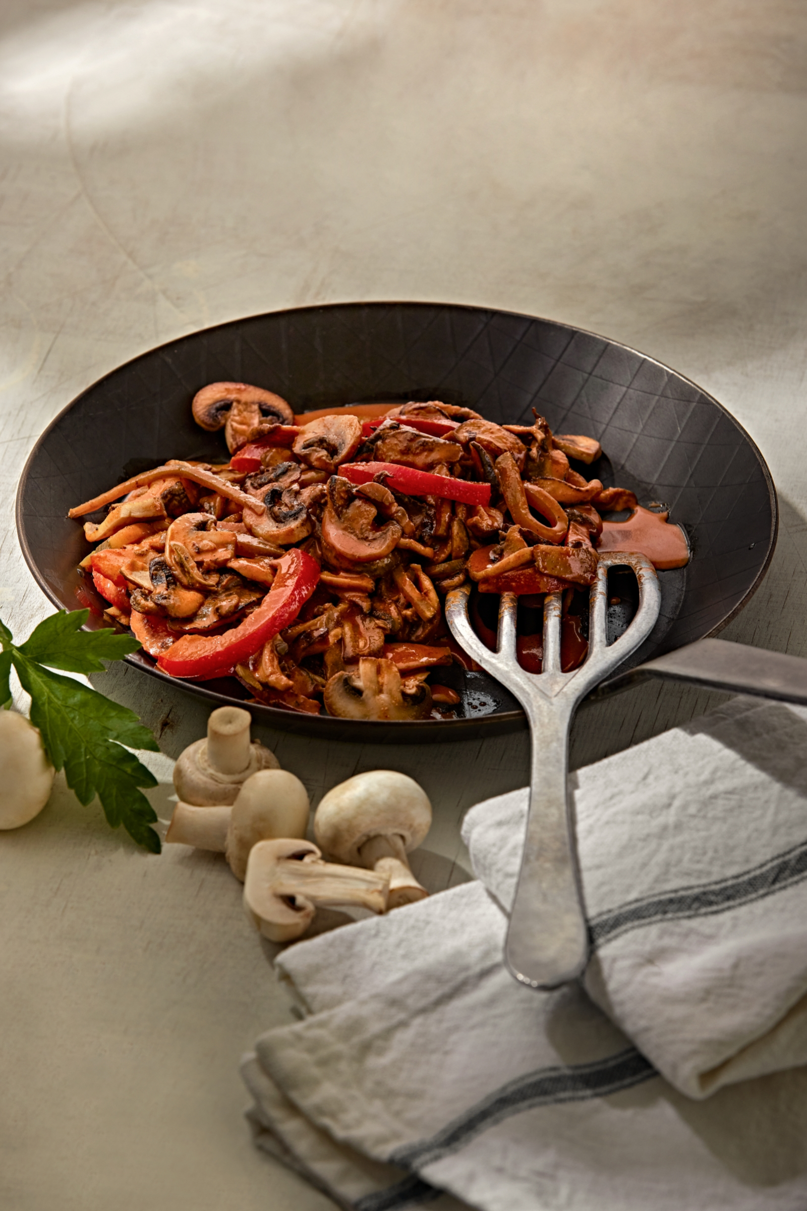 Pilz-Stroganoff