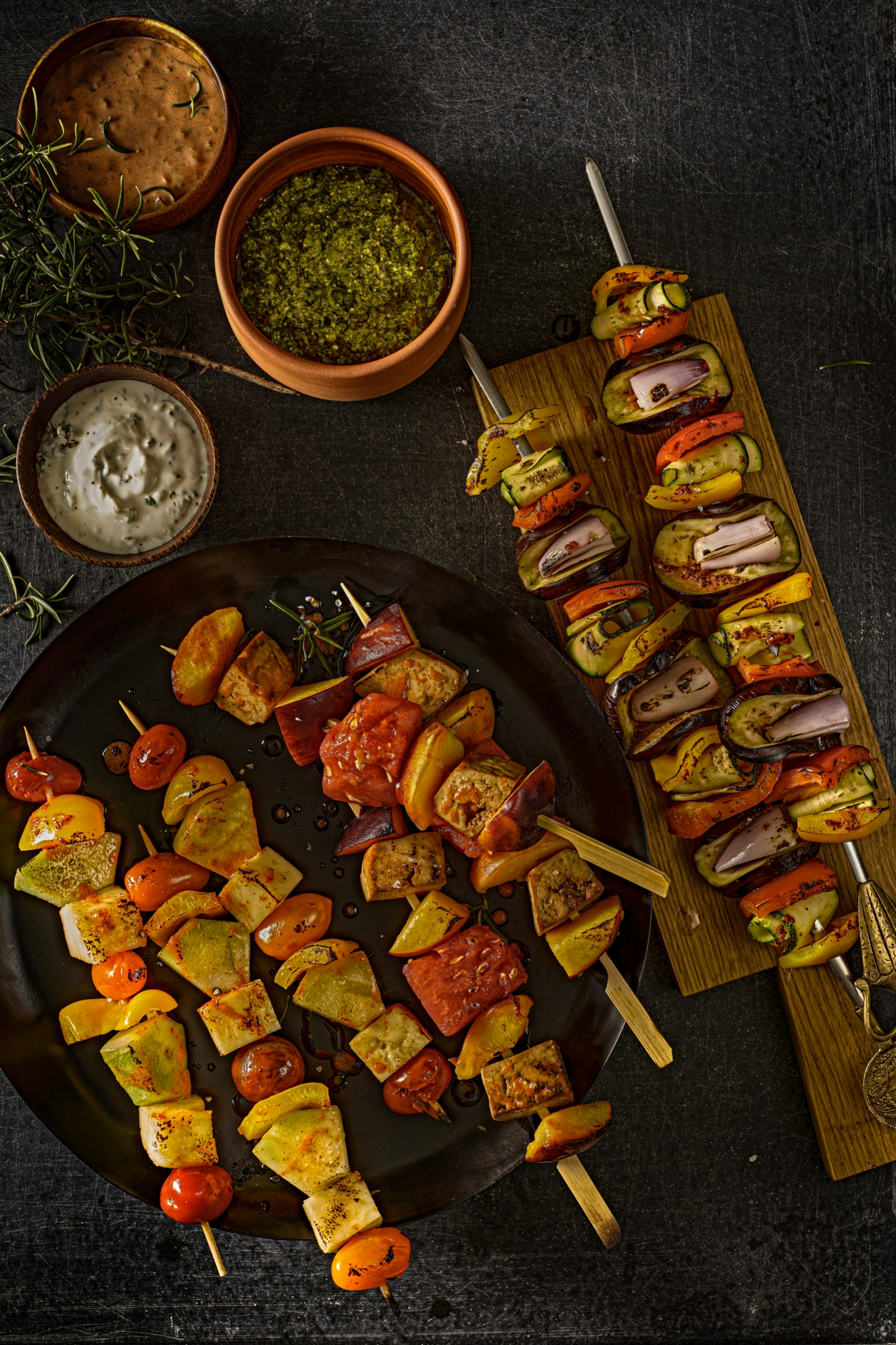 Paneer-Spiesse