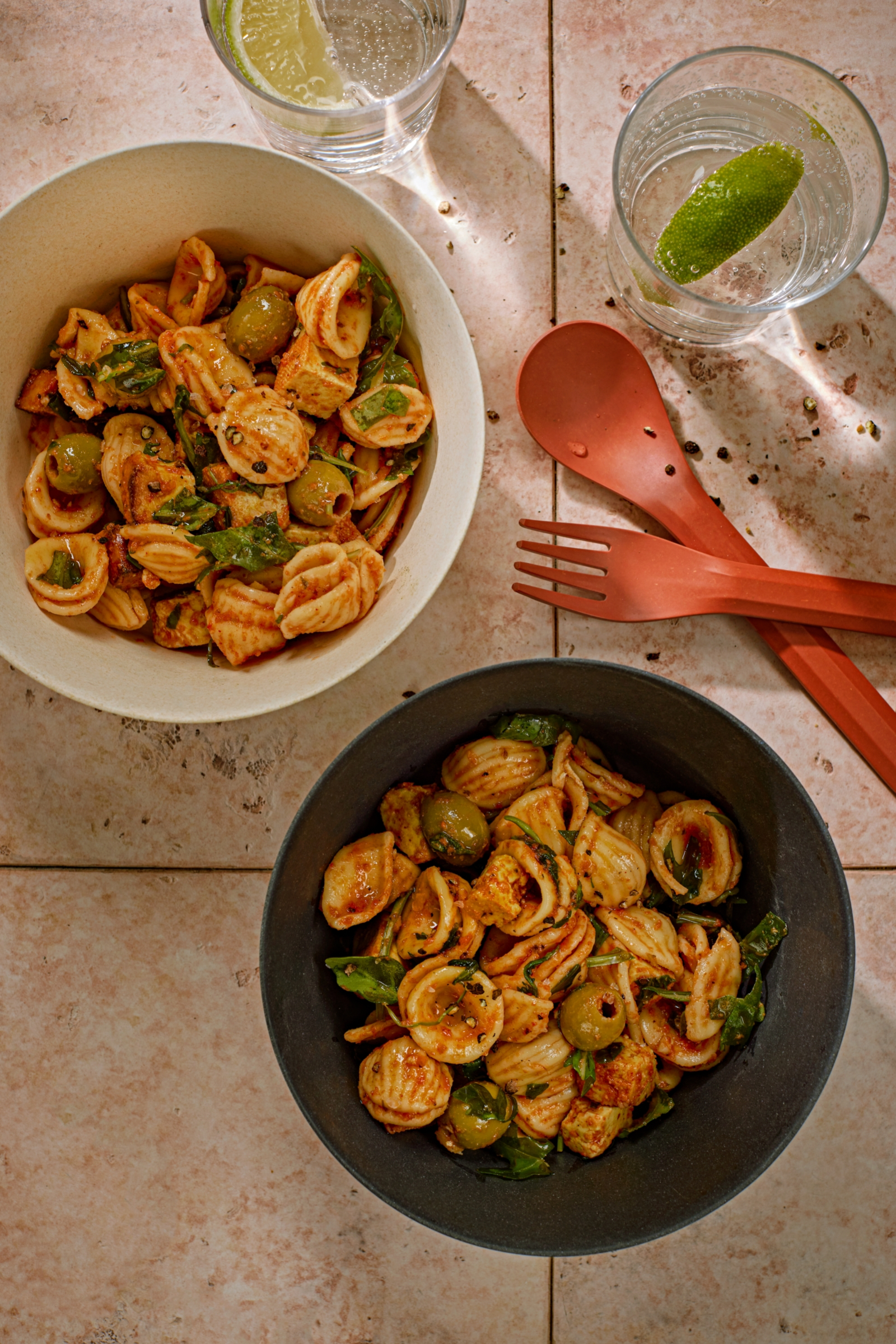 Orecchiette-Rucola-Salat