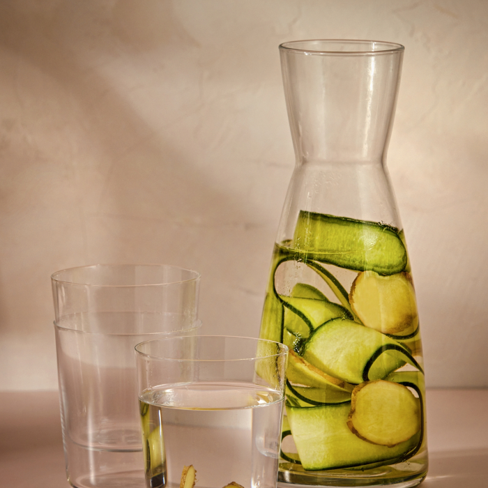 Gurken-Ingwer-Wasser